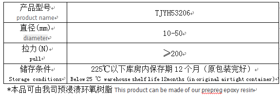 涤纶玻璃丝软端箍